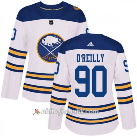 Dame Ishockey Buffalo Sabres Tröja Ryan OReilly 90 2018 Winter Classic Adidas Vit Authentic Dame Ishockey Buffalo Sabres Tröja Ryan OReilly 90 2018 Winter Classic Adidas Vit Authentic